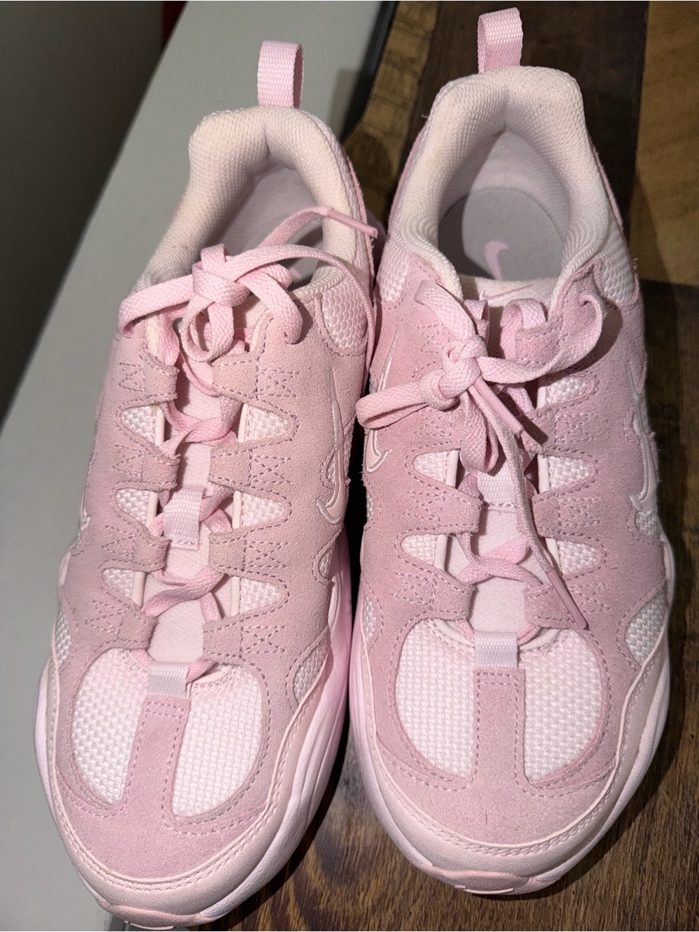 Nike Kids Light Pink Athletic Sneakers